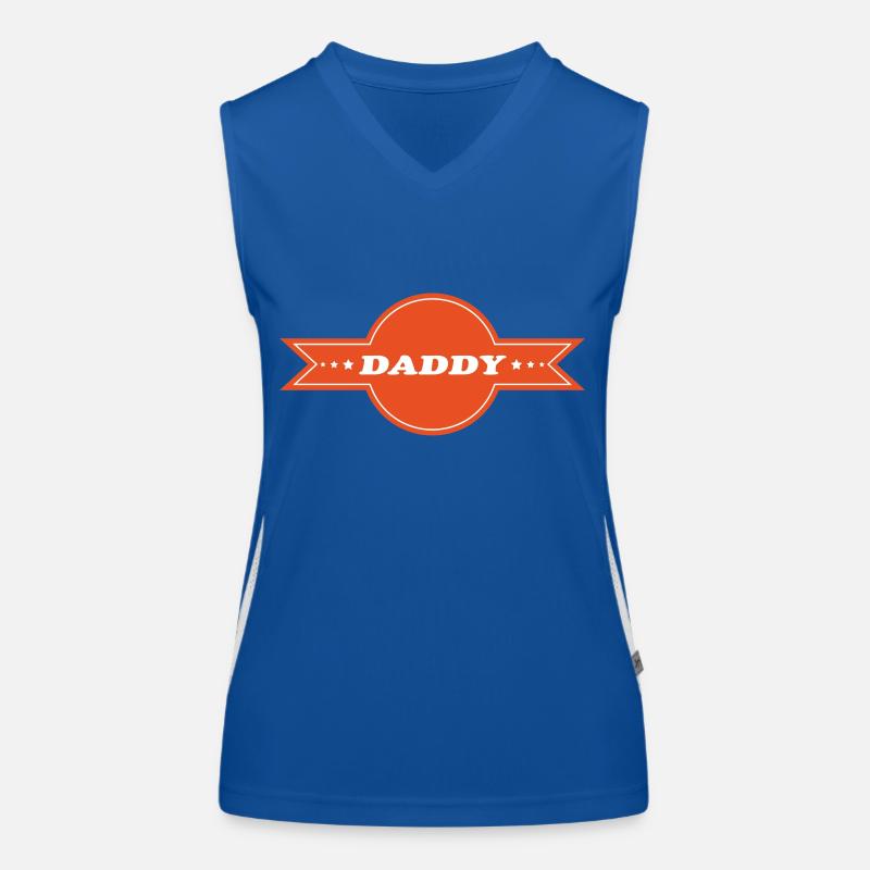 DAD VATI DADDY Funktionelles Kontrast-Tank Top für Frauen