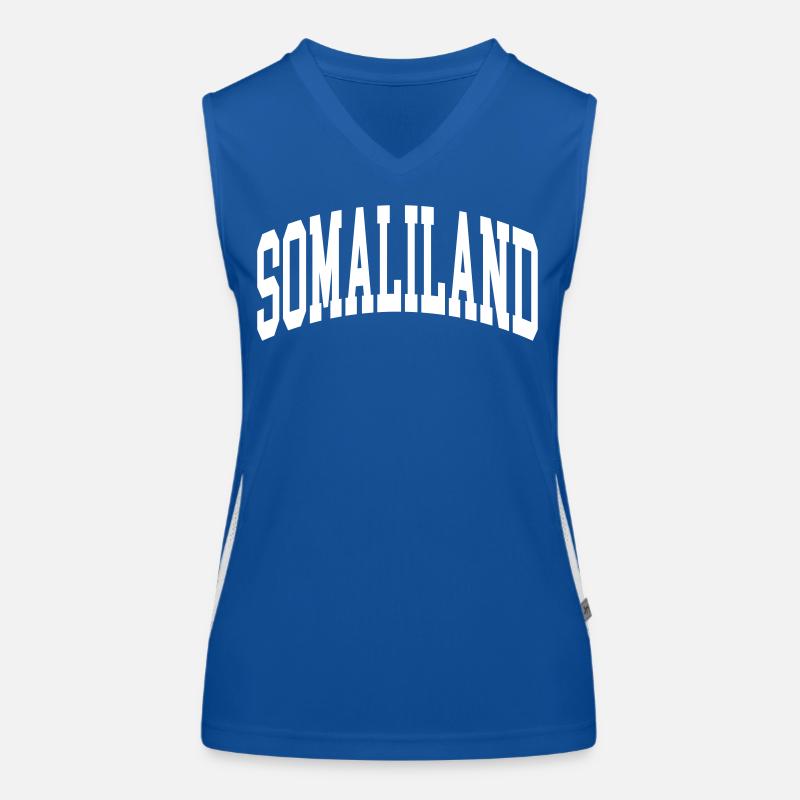 Somaliland Funktionelles Kontrast-Tank Top für Frauen