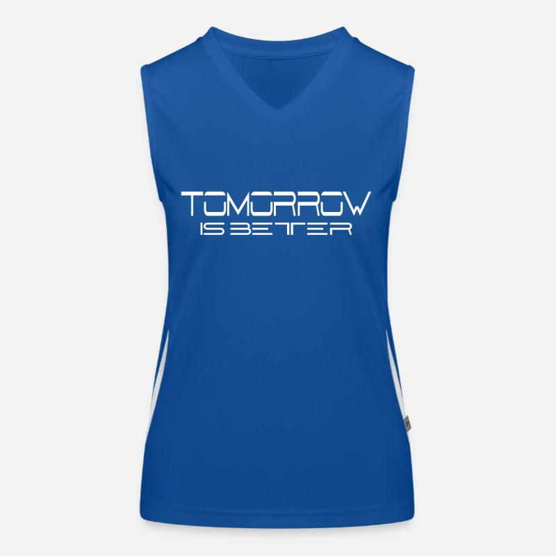 Tomorrow Funktionelles Kontrast-Tank Top für Frauen