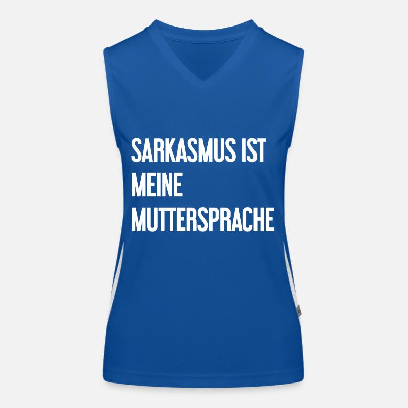 Sarcasm Pro Women's Functional Contrast Tank Top