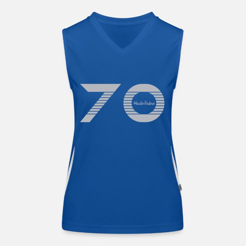 Franche Comté Haute Saône 70 Débardeur respirant contrasté Femme