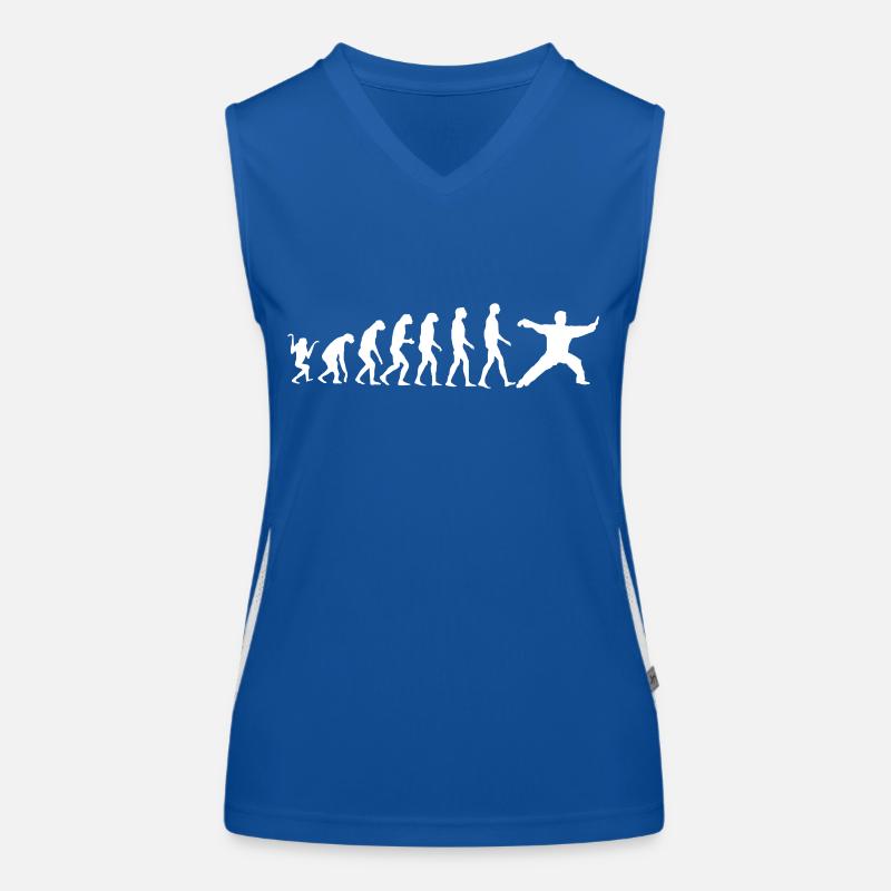 Taijiquan style Chen Evolution Débardeur respirant contrasté Femme