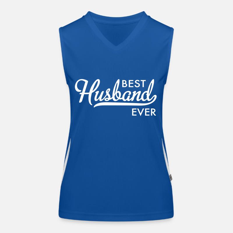 Ehemann Funktionelles Kontrast-Tank Top für Frauen