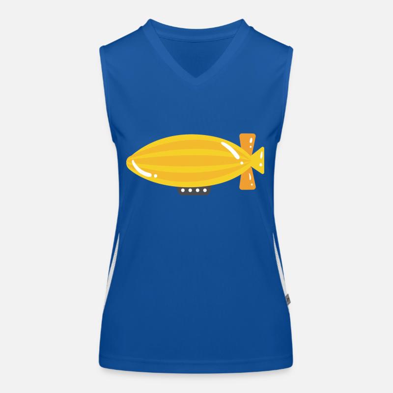 Zeppelin Funktionelles Kontrast-Tank Top für Frauen