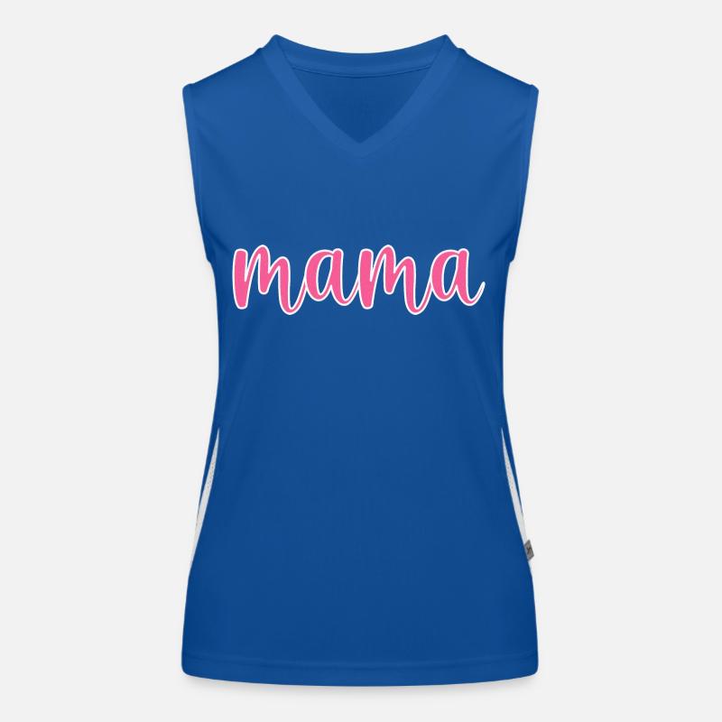 Mama Funktionelles Kontrast-Tank Top für Frauen