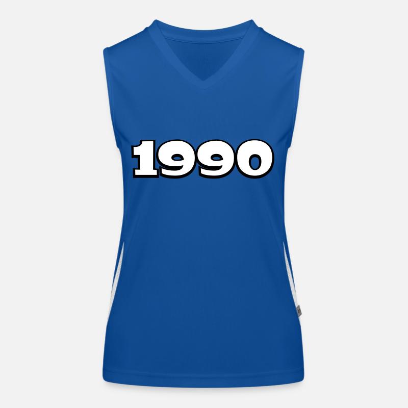 Year of birth 1990 Women's Functional Contrast Tank Top