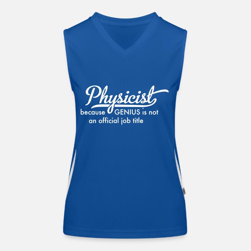 Physiker Funktionelles Kontrast-Tank Top für Frauen