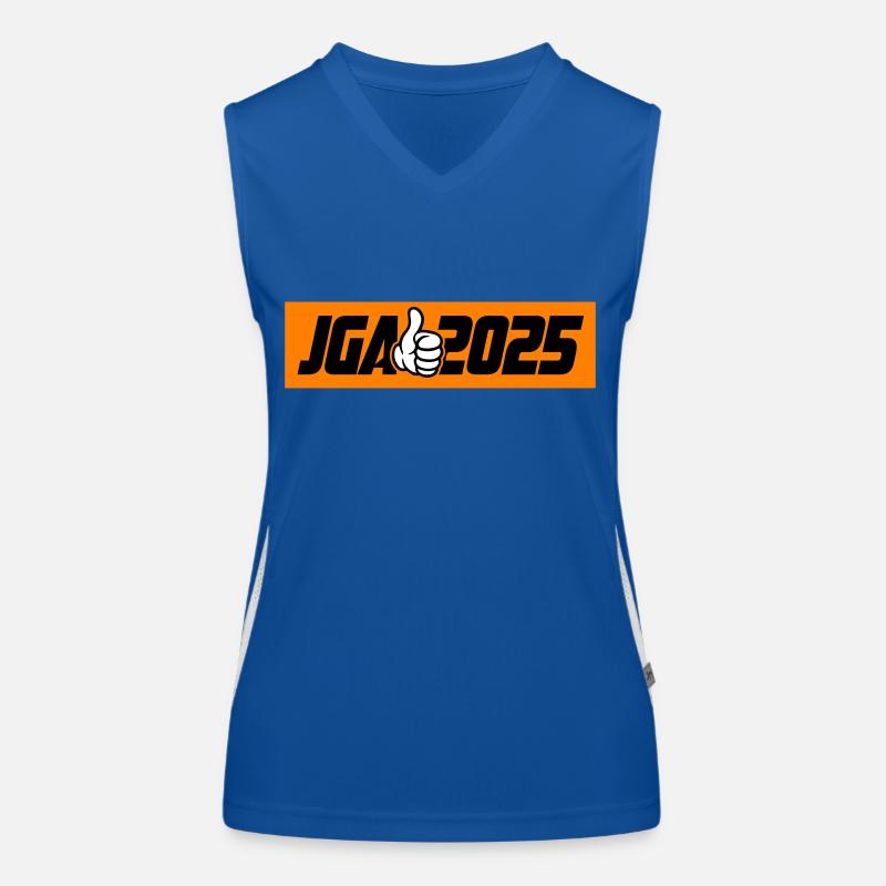 Jga 2025 Junggesellenabschied Funktionelles Kontrast-Tank Top für Frauen