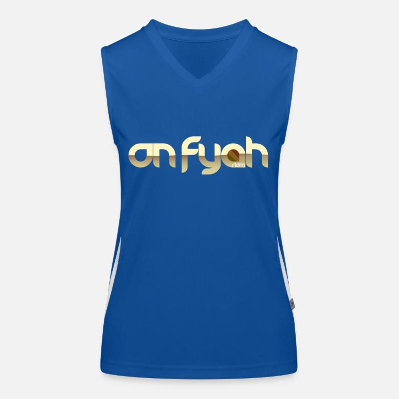 Ridm sur Fyah Débardeur respirant contrasté Femme