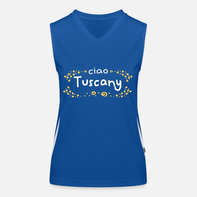 Ciao Tuscany Women's Functional Contrast Tank Top
