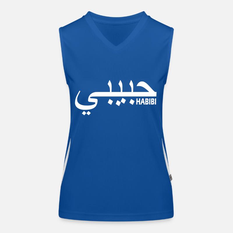HABIBI Débardeur respirant contrasté Femme