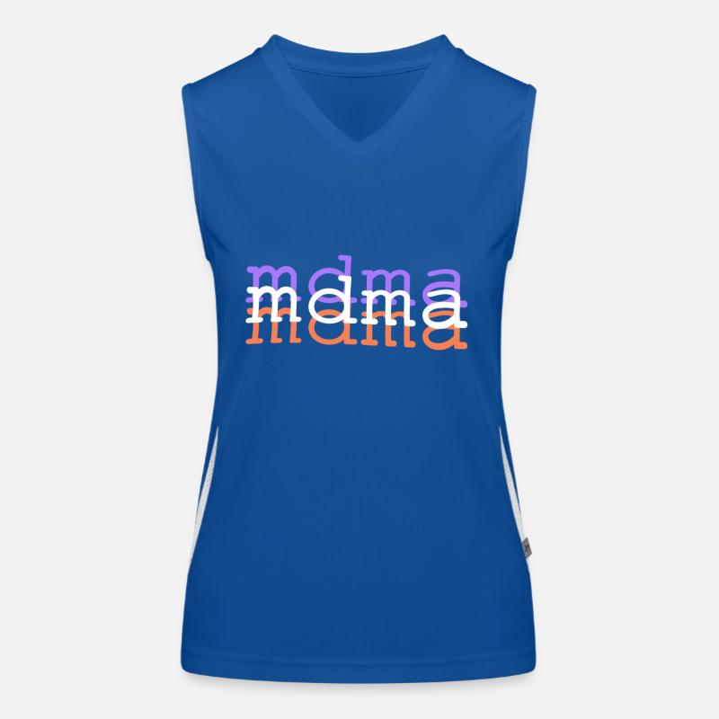 MDMA Druff Optics Women's Functional Contrast Tank Top