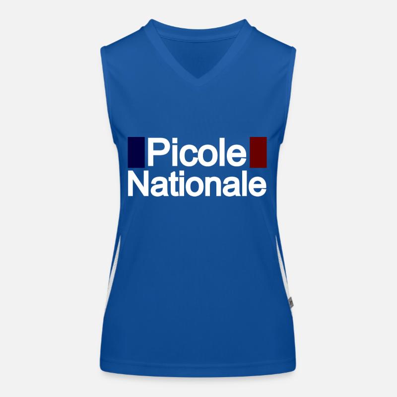 Picole nationale Débardeur respirant contrasté Femme