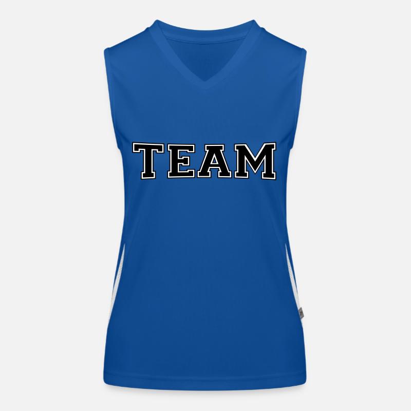 Team Funktionelles Kontrast-Tank Top für Frauen
