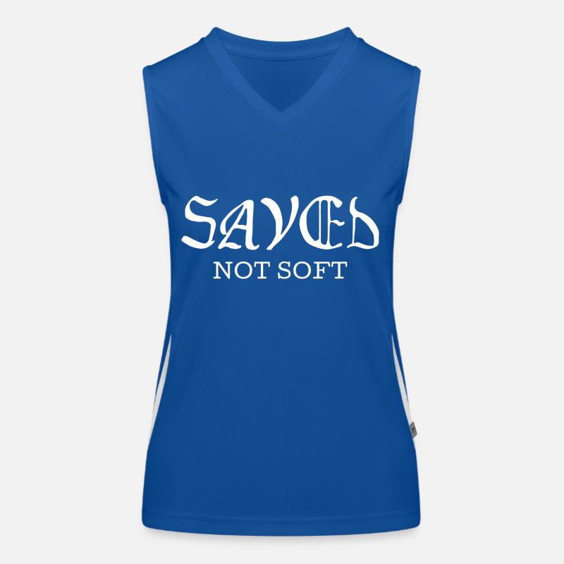 Saved Not Soft Women's Functional Contrast Tank Top