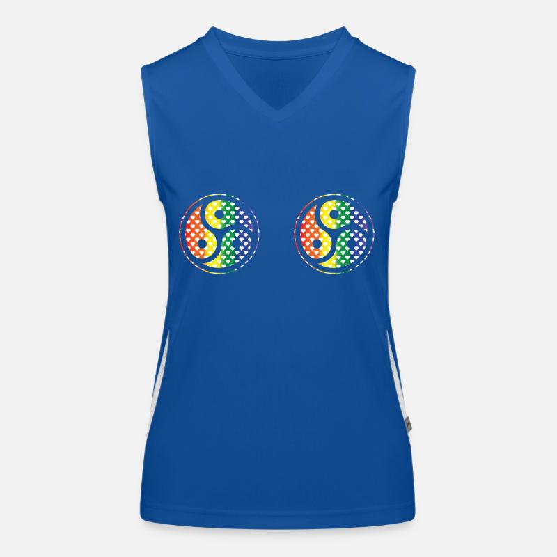 LGBT Funktionelles Kontrast-Tank Top für Frauen