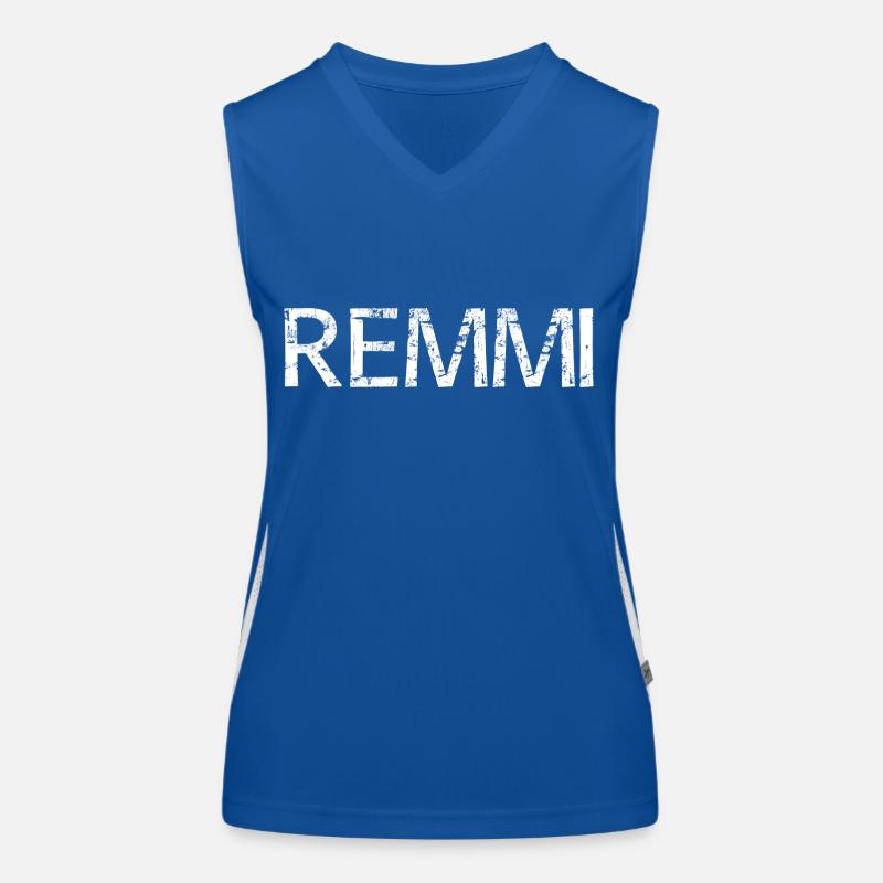 REMMI | Remmi-Demmi | Partnerlook Funktionelles Kontrast-Tank Top für Frauen