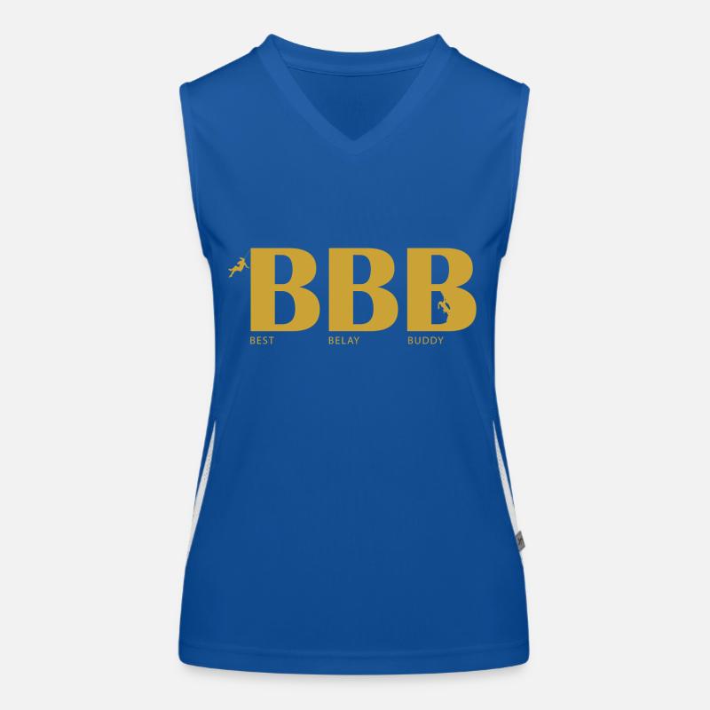 Best Belay Buddy Women's Functional Contrast Tank Top