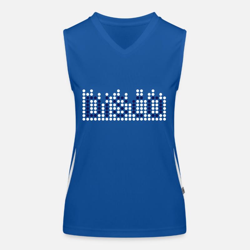 disco 2c equalizer FR Débardeur respirant contrasté Femme