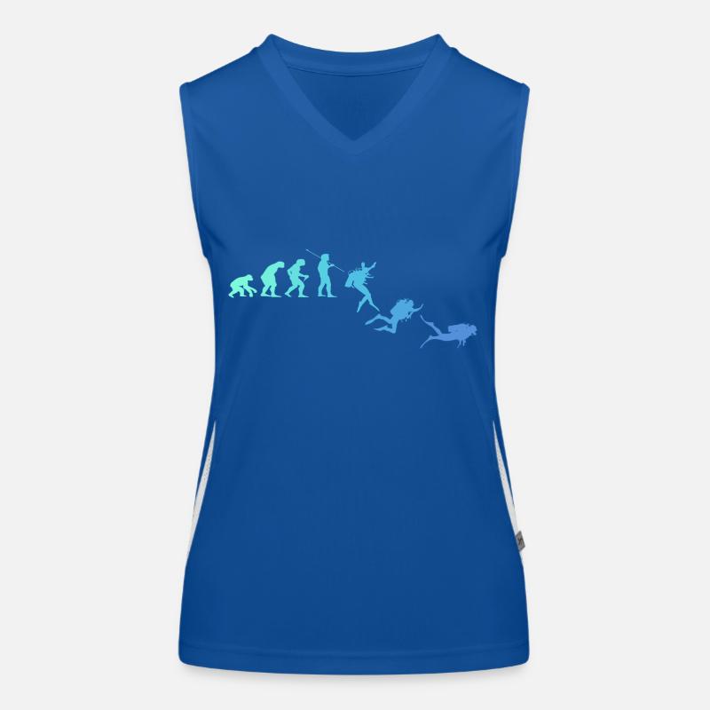 Évolution de Diving Diver Débardeur respirant contrasté Femme