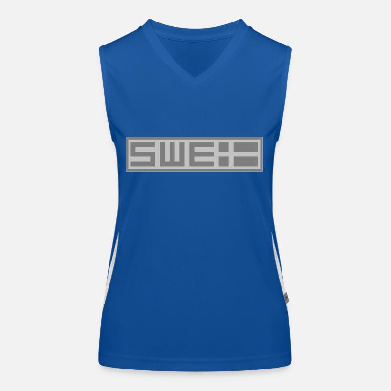 Schwedische Taktik Funktionelles Kontrast-Tank Top für Frauen
