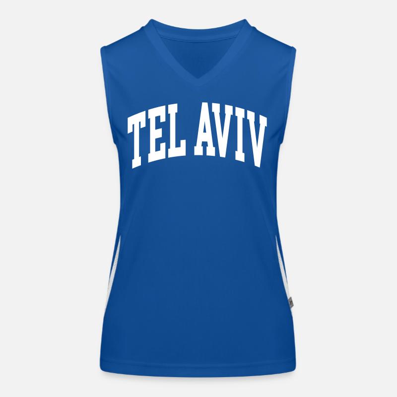 Tel Aviv-Jaffa Débardeur respirant contrasté Femme