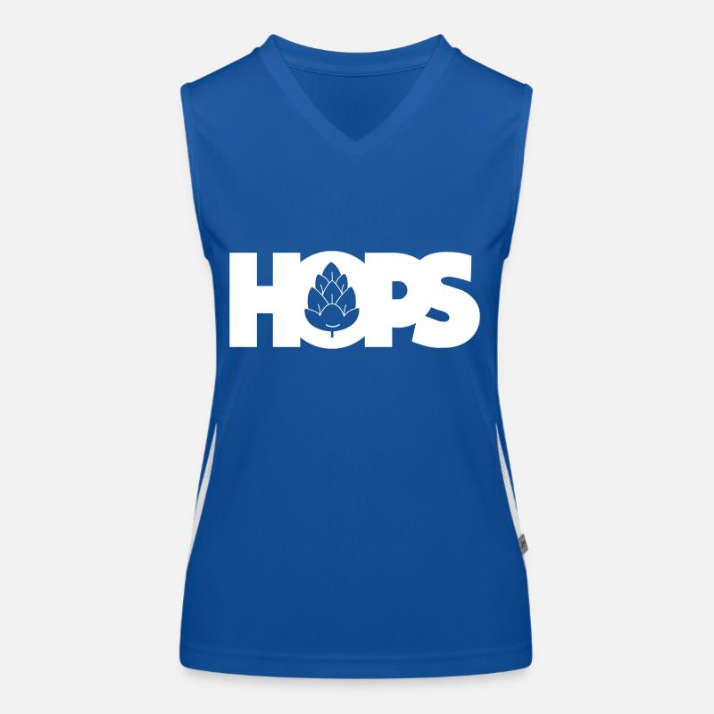 houblon Débardeur respirant contrasté Femme