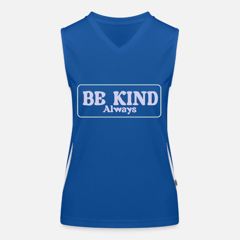 BE KIND Always Women's Functional Contrast Tank Top