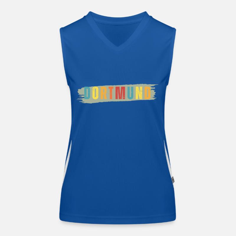 Dortmund Funktionelles Kontrast-Tank Top für Frauen