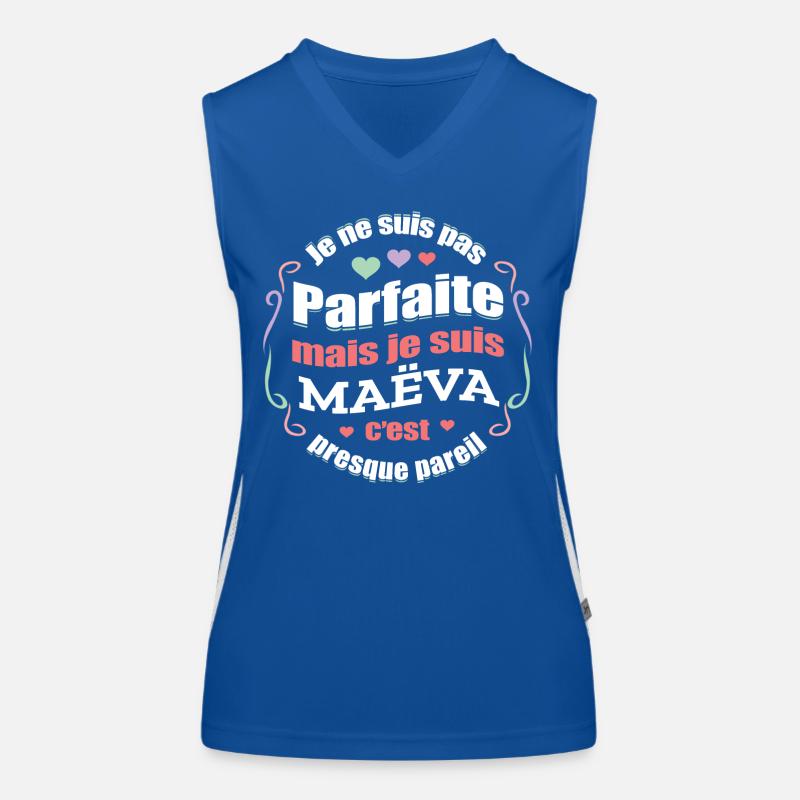 MAËVA PARFAITE - PRENOM MAËVA Débardeur respirant contrasté Femme