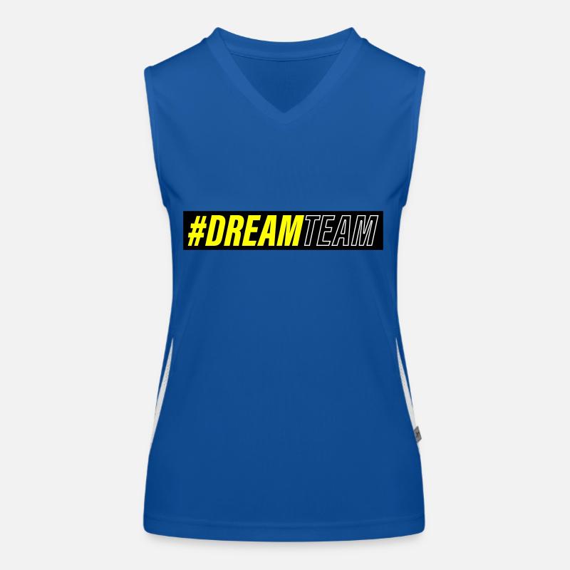 dream team Funktionelles Kontrast-Tank Top für Frauen