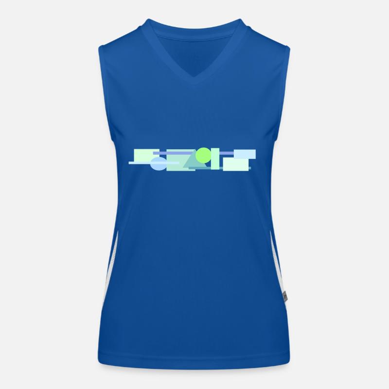 Formen Funktionelles Kontrast-Tank Top für Frauen