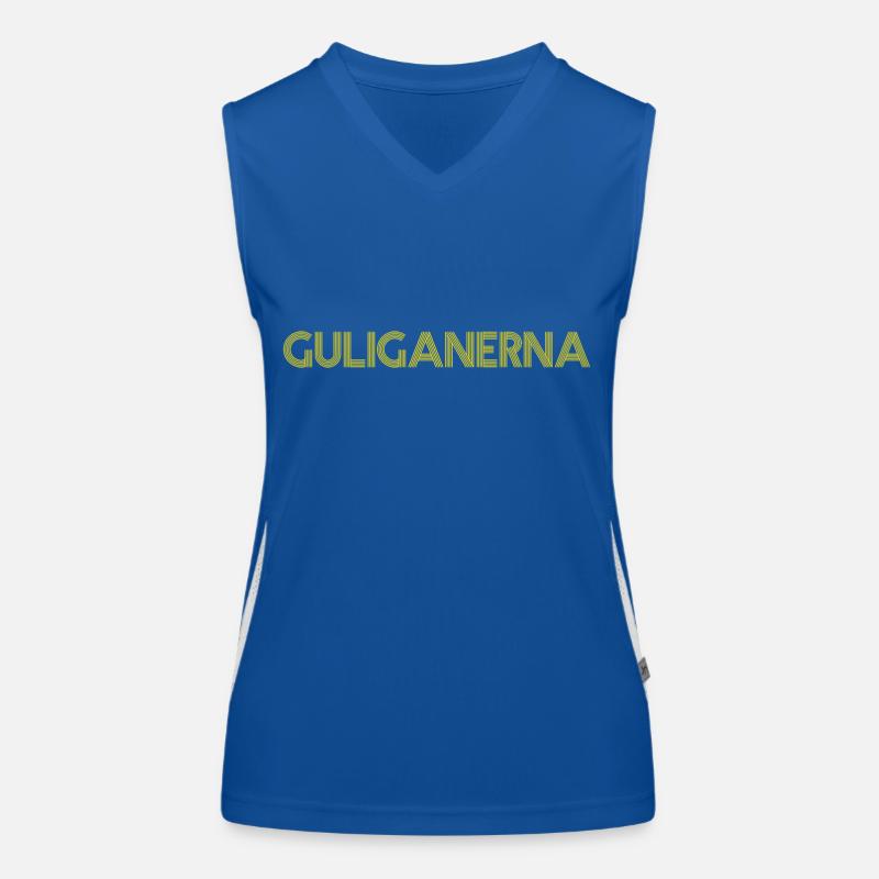 Die Guligans Funktionelles Kontrast-Tank Top für Frauen