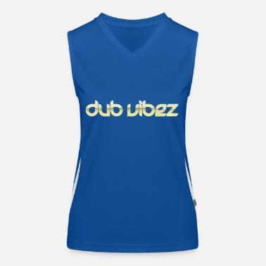RIDM Dub Vibez Top sportivo da donna in contrasto cromatico