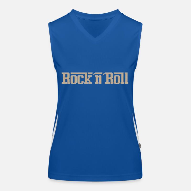 Rock´n´Roll Funktionelles Kontrast-Tank Top für Frauen