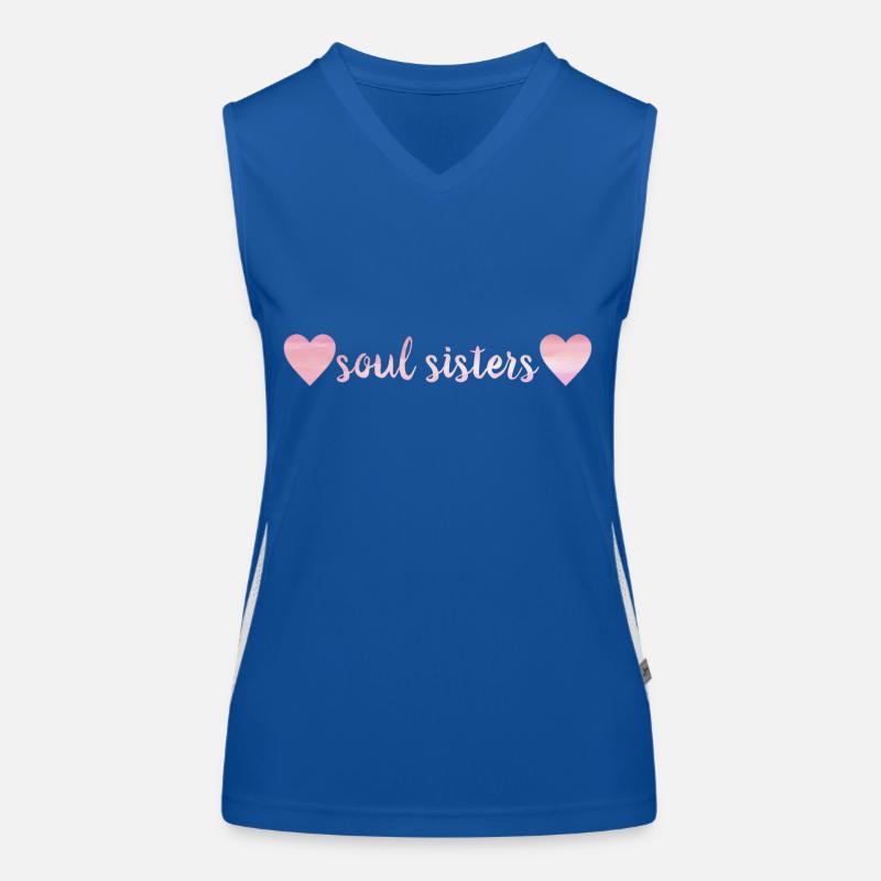Liebe Funktionelles Kontrast-Tank Top für Frauen