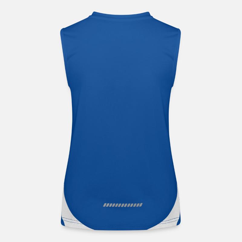 Faultier mit Kaffee Funktionelles Kontrast-Tank Top für Frauen