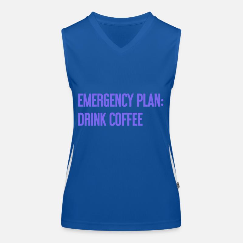 Plan d’urgence pour le café Débardeur respirant contrasté Femme