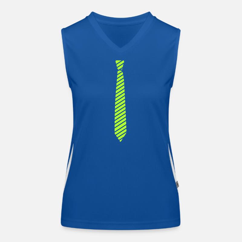 Krawatte Funktionelles Kontrast-Tank Top für Frauen