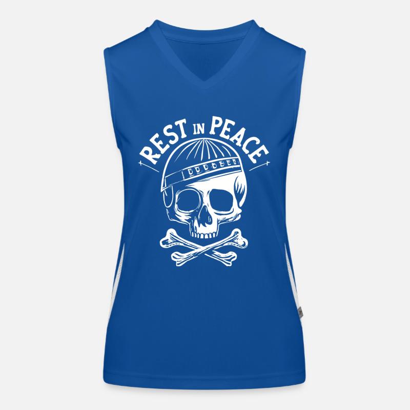 ZERREIßEN Funktionelles Kontrast-Tank Top für Frauen