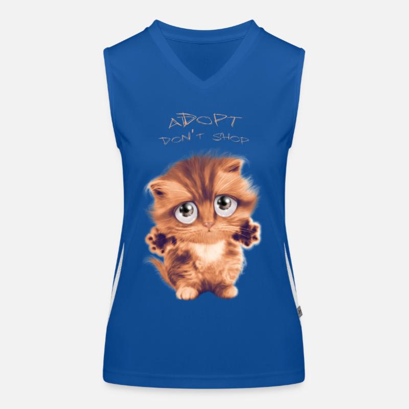 Adopt Débardeur respirant contrasté Femme