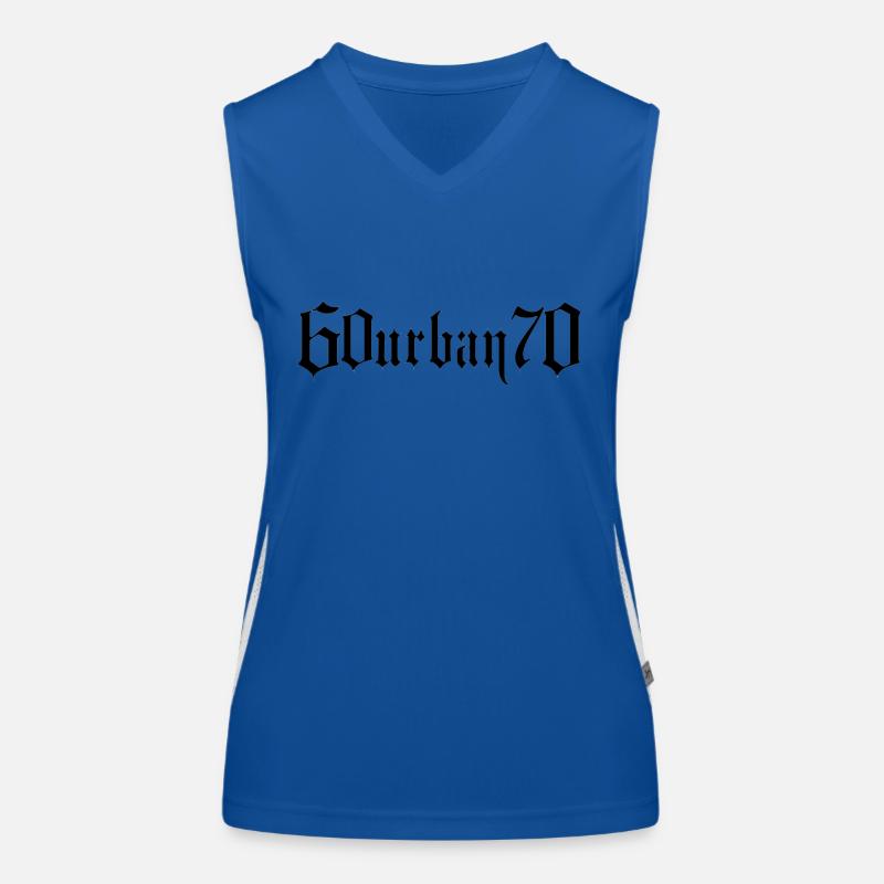 60urban70 Funktionelles Kontrast-Tank Top für Frauen