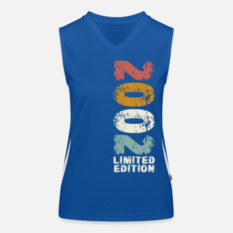 Born in 2002 Birthday Gift Women's Functional Contrast Tank Top