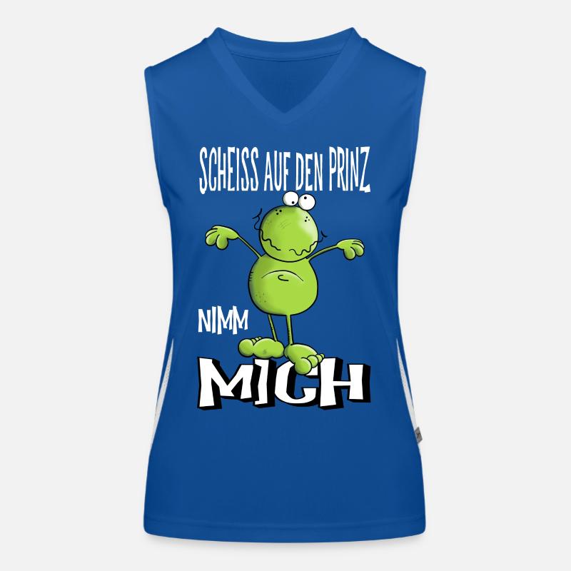 Nimm mich Funktionelles Kontrast-Tank Top für Frauen
