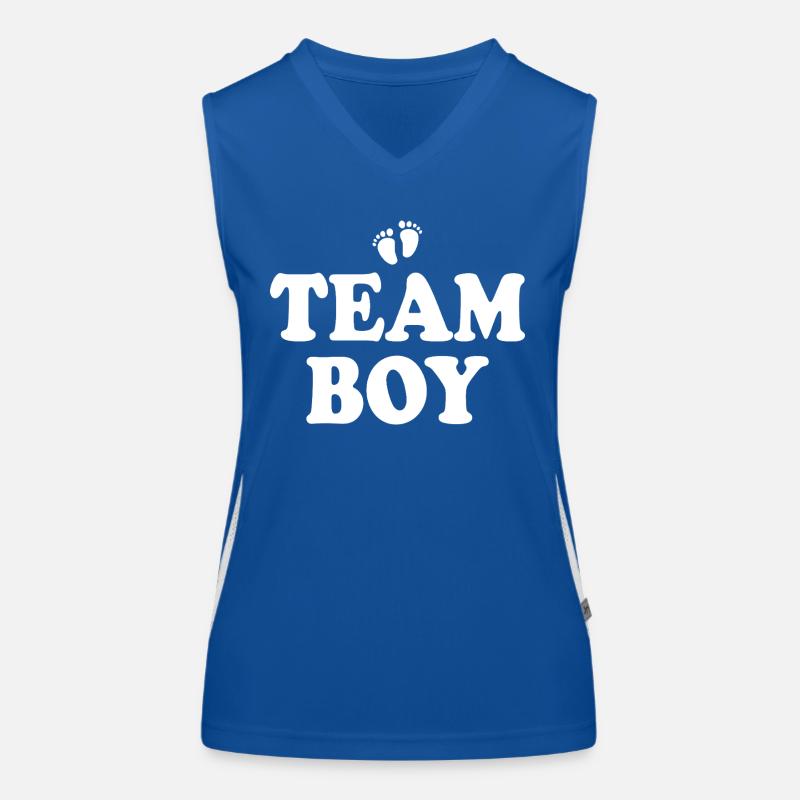 Team boy Débardeur respirant contrasté Femme