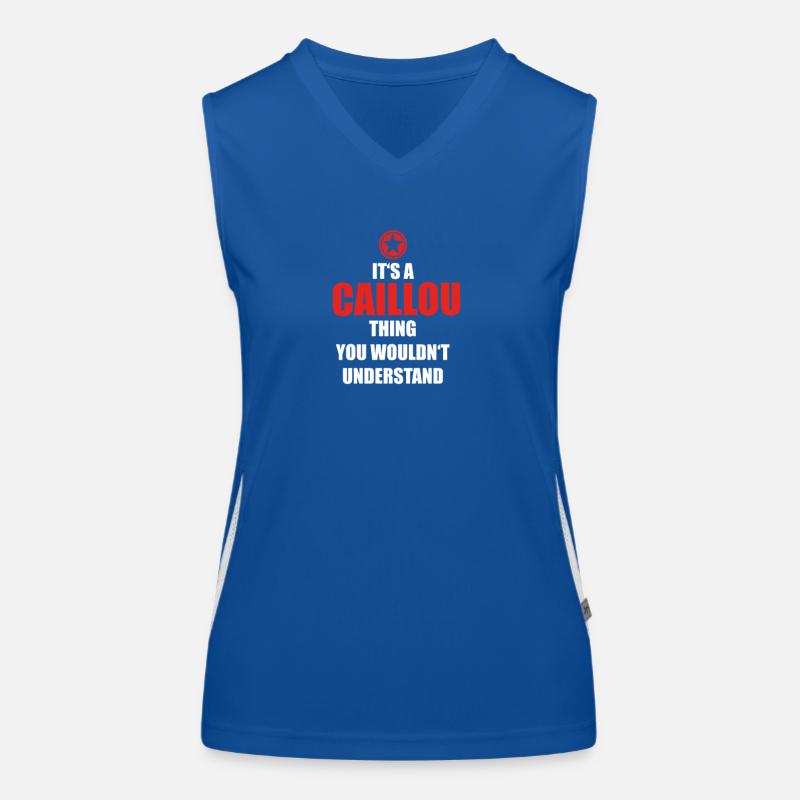 Geschenk it s a thing birthday understand CAILLOU Funktionelles Kontrast-Tank Top für Frauen