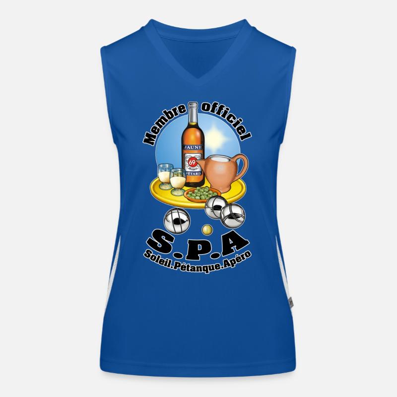 spa Women's Functional Contrast Tank Top