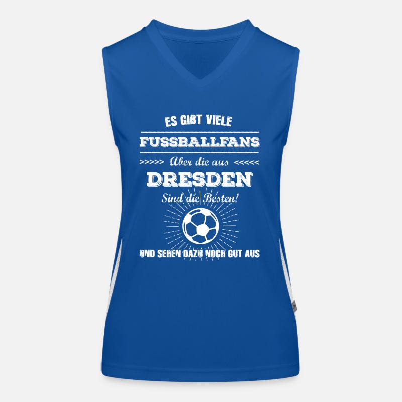 Dresden Funktionelles Kontrast-Tank Top für Frauen