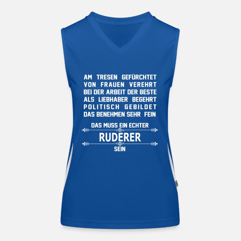 ruderer Funktionelles Kontrast-Tank Top für Frauen