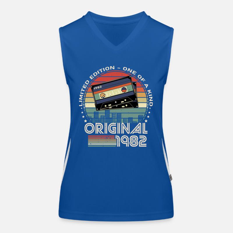 édition limitée 1982 42e anniversaire Débardeur respirant contrasté Femme